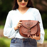 Genuine Leather Small Crossbody Purses Satchel for Ladies Handbags - treasures-4-u-2-day