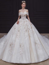 Luxury Wedding Dress Sweetheart Bridal Gown