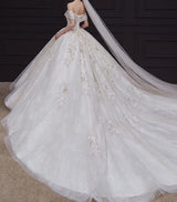Luxury Wedding Dress Sweetheart Bridal Gown