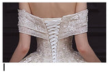 Luxury Wedding Dress Sweetheart Bridal Gown