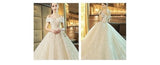 Gorgeous Shiny Wedding Dress Off the Shoulder Gown