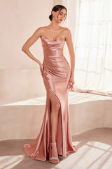 Ladivine Amoris T704 Dress Off the Shoulder Fitted Gown