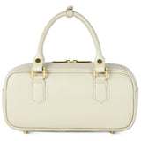 Italian Genuine Calf Leather Top-Handle Bag 252335 - treasures-4-u-2-day