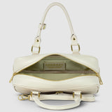 Italian Genuine Calf Leather Top-Handle Bag 252335 - treasures-4-u-2-day