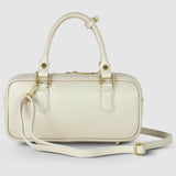 Italian Genuine Calf Leather Top-Handle Bag 252335 - treasures-4-u-2-day