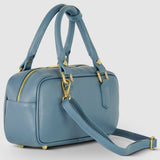Italian Genuine Calf Leather Top-Handle Bag 252335 - treasures-4-u-2-day