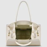 Calf Leather Top-Handle Bag - treasures-4-u-2-day