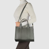 Italian Genuine Calf Leather Tote Bag 282611 - treasures-4-u-2-day