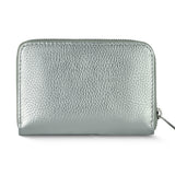 Italian Genuine Metallic Calf Leather Wallet 650988