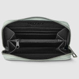 Italian Genuine Metallic Calf Leather Wallet 650988