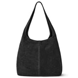Italian Genuine Suede Hobo Bag 011943 - treasures-4-u-2-day