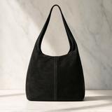 Italian Genuine Suede Hobo Bag 011943 - treasures-4-u-2-day
