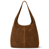 Italian Genuine Suede Hobo Bag 011943 - treasures-4-u-2-day