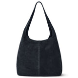 Italian Genuine Suede Hobo Bag 011943 - treasures-4-u-2-day