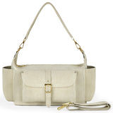 Suede Leather Shoulder Bag - treasures-4-u-2-day