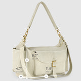 Suede Leather Shoulder Bag - treasures-4-u-2-day