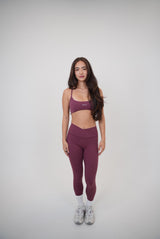 My Time Is Divine Plum Cross-Back Butter Soft Bra - treasures-4-u-2-day