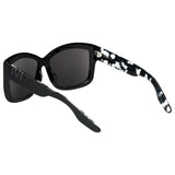 Beverly: Matte Black - Marble Stone / Grey Lens