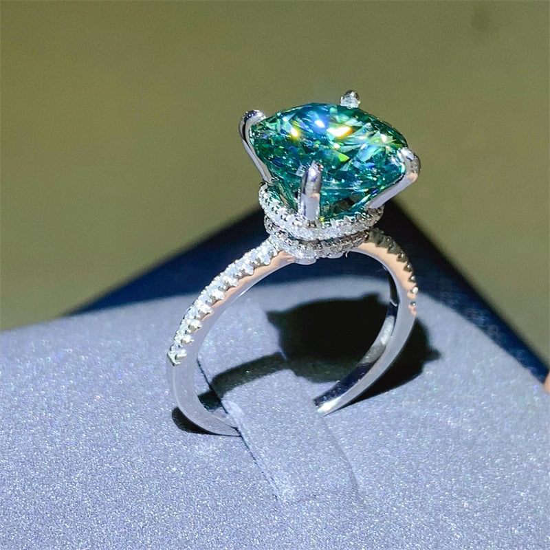 Our Best 5 Carat Moissanite Zircon 925 Sterling Silver Ring