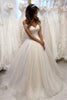 V neck sleeve long princess dress,sweetheart pleated wedding dress bridal gown
