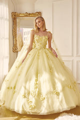 Juliet 1436 A-Line Ball Quinceanera Poofy Gown