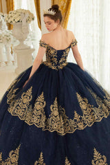 Ladivine 15705 Princess A-Line Off the Shoulder Ball Quinceanera Dress