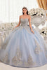 Ladivine 15715 Strapless Quinceanera Poofy A-Line Sweet 16 Gown