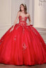 Ladivine 15726 Strapless Sweetheart Quinceanera Ball Gown