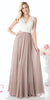 Cinderella Divine 1965 Sleeveless Dress V-Neck Embroidered Bodice