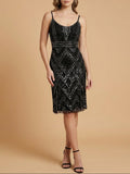 Lara 28860 - Beaded Flounce Dress