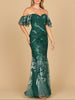 Off Shoulder Mermaid Lace Gown | Lara 28884