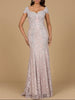 Fitted Lace Mermaid Gown