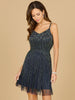 Spaghetti Strap V-Neck Dress