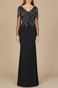 Long Sleeve Knit Gown