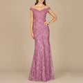 Off Shoulder, Mermaid Lace Gown