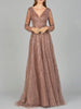 Modest Long Sleeve Ball Gown