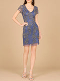 Cap Sleeve Cocktail Dress  - OUTLET