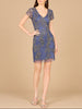 Cap Sleeve Cocktail Dress  - OUTLET