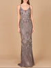 Sleeveless V-Neck Beaded Dress