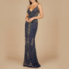 Spaghetti Strap Beaded Dress