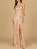 Scoop Neck Beaded Dress