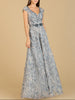 Lace Embellished A-Line Dress
