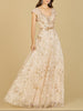 Lace Embellished A-Line Dress
