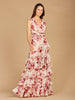 Ruffle Skirt Print Dress - OUTLET