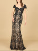 Fitted Lace Mermaid Gown