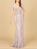 Fitted Lace Mermaid Gown