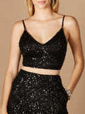 Spaghetti Strap Beaded Top