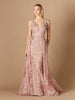 Floral Applique Overskirt Dress