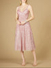 Flowing, Sequin Midi Dress
