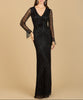 Long Sleeve Fringe Dress